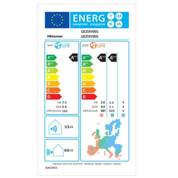 Hisense Energy Pro split klíma